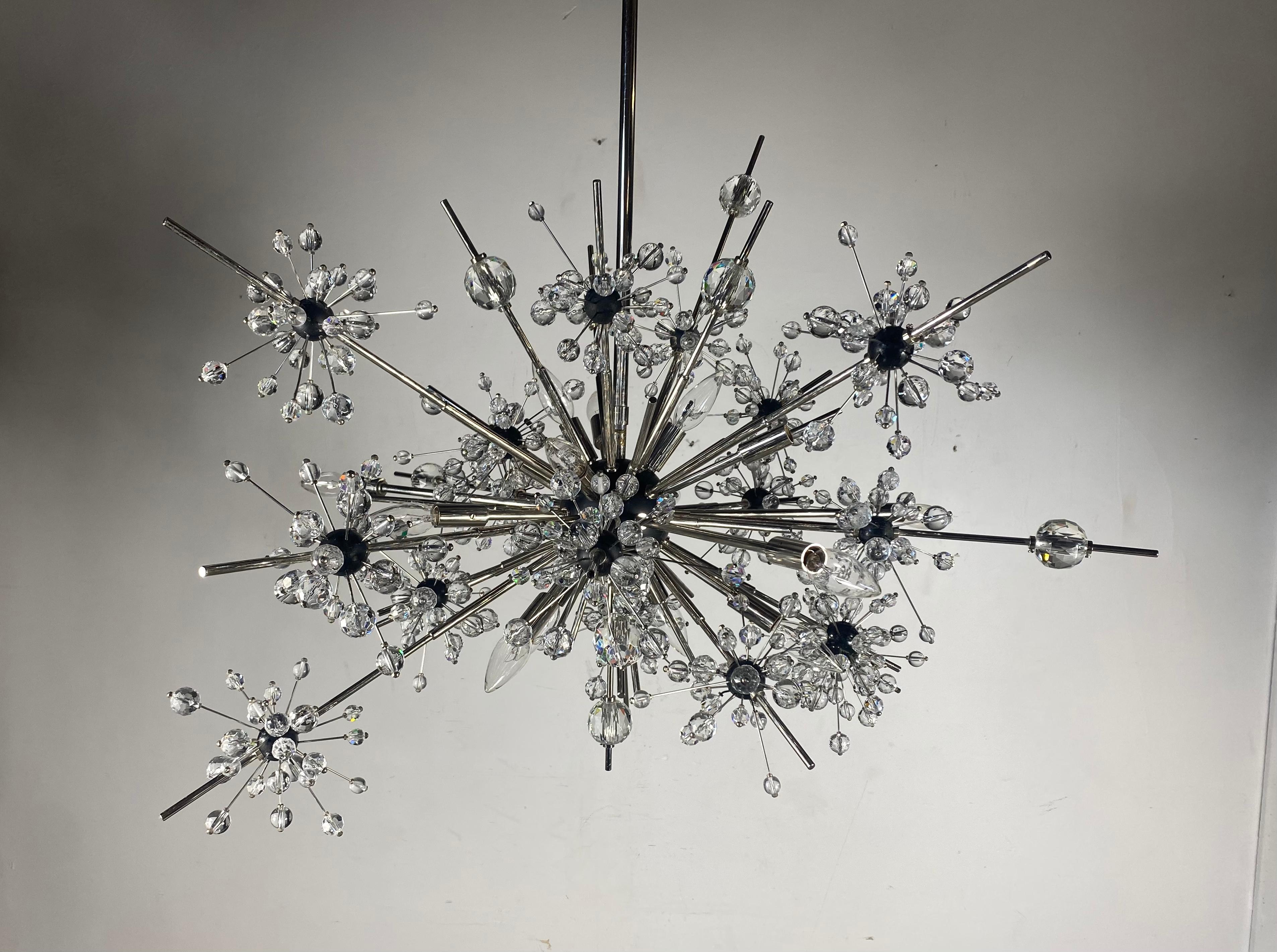Lustre vintage Lobmeyr Metropolitan Opera Crystal des années 1960 en vente 3