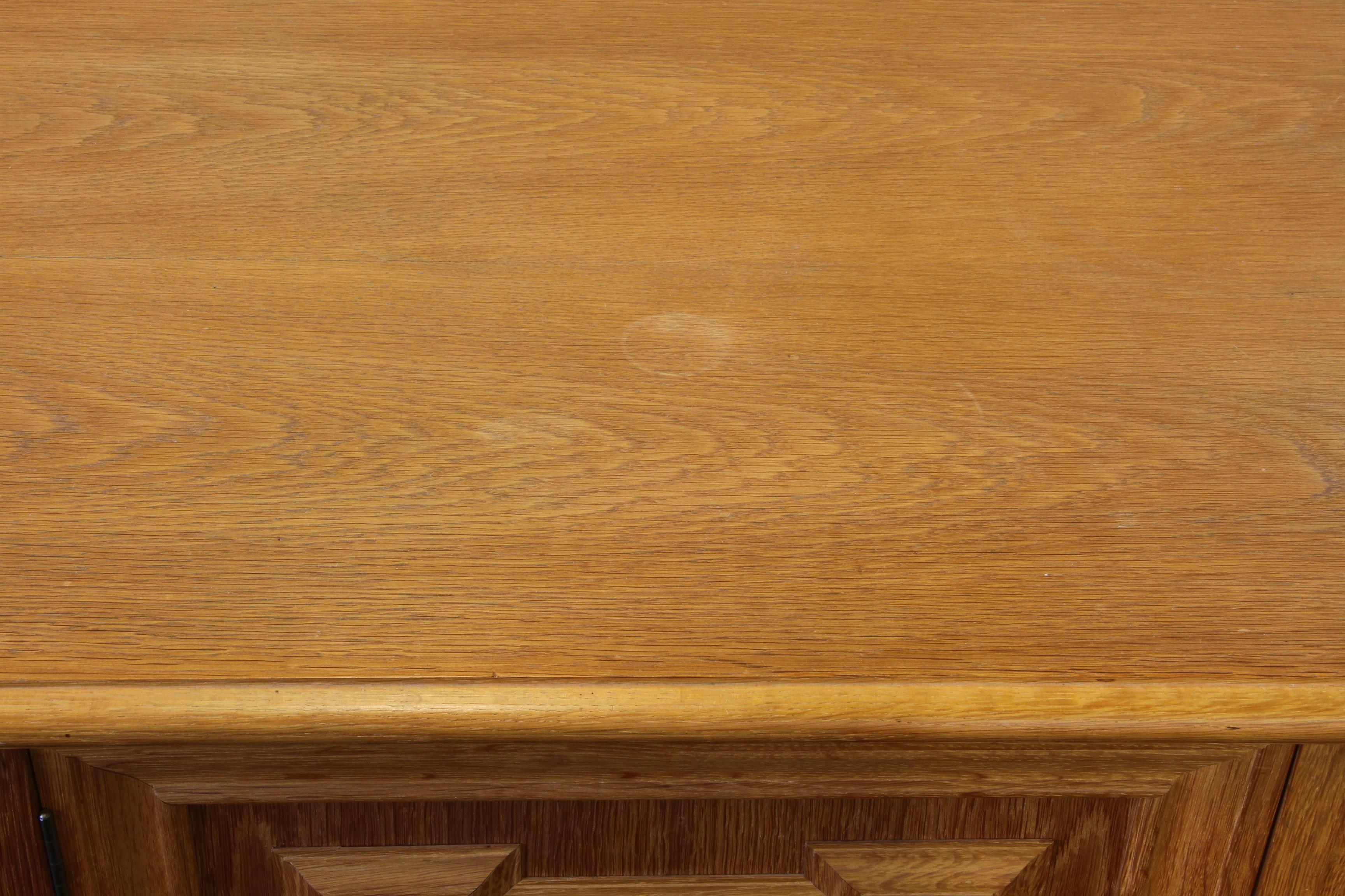 1960er Jahre Vintage Sideboard / Crezenda Schrank in Eiche, Dänisch im Angebot 11