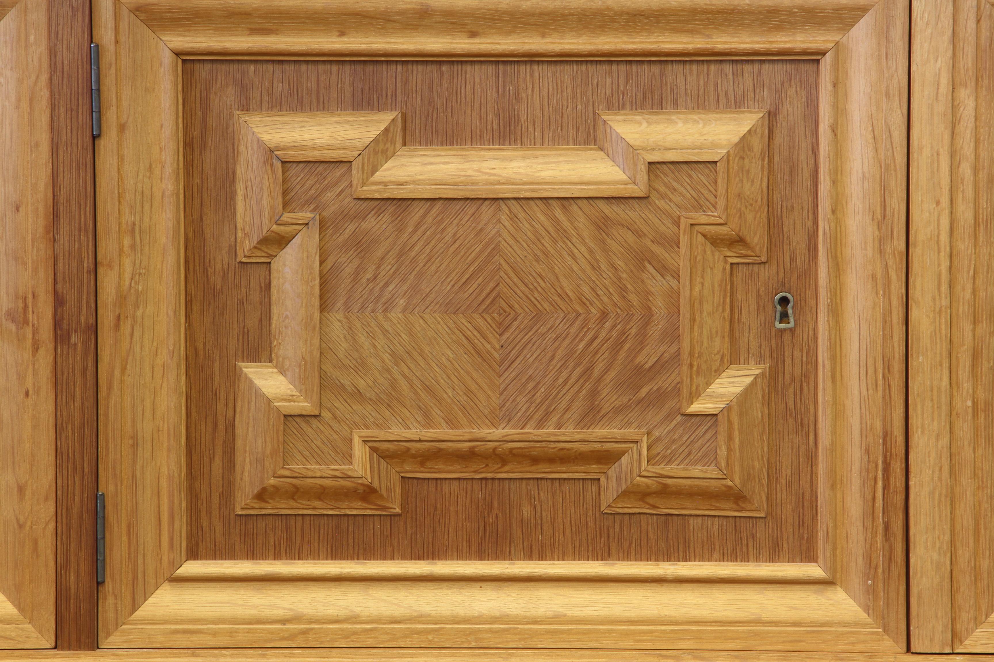 1960er Jahre Vintage Sideboard / Crezenda Schrank in Eiche, Dänisch im Angebot 3