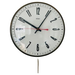 1960's Vintage Metamec Electric Clock, Design Clock Metamec, Made in England