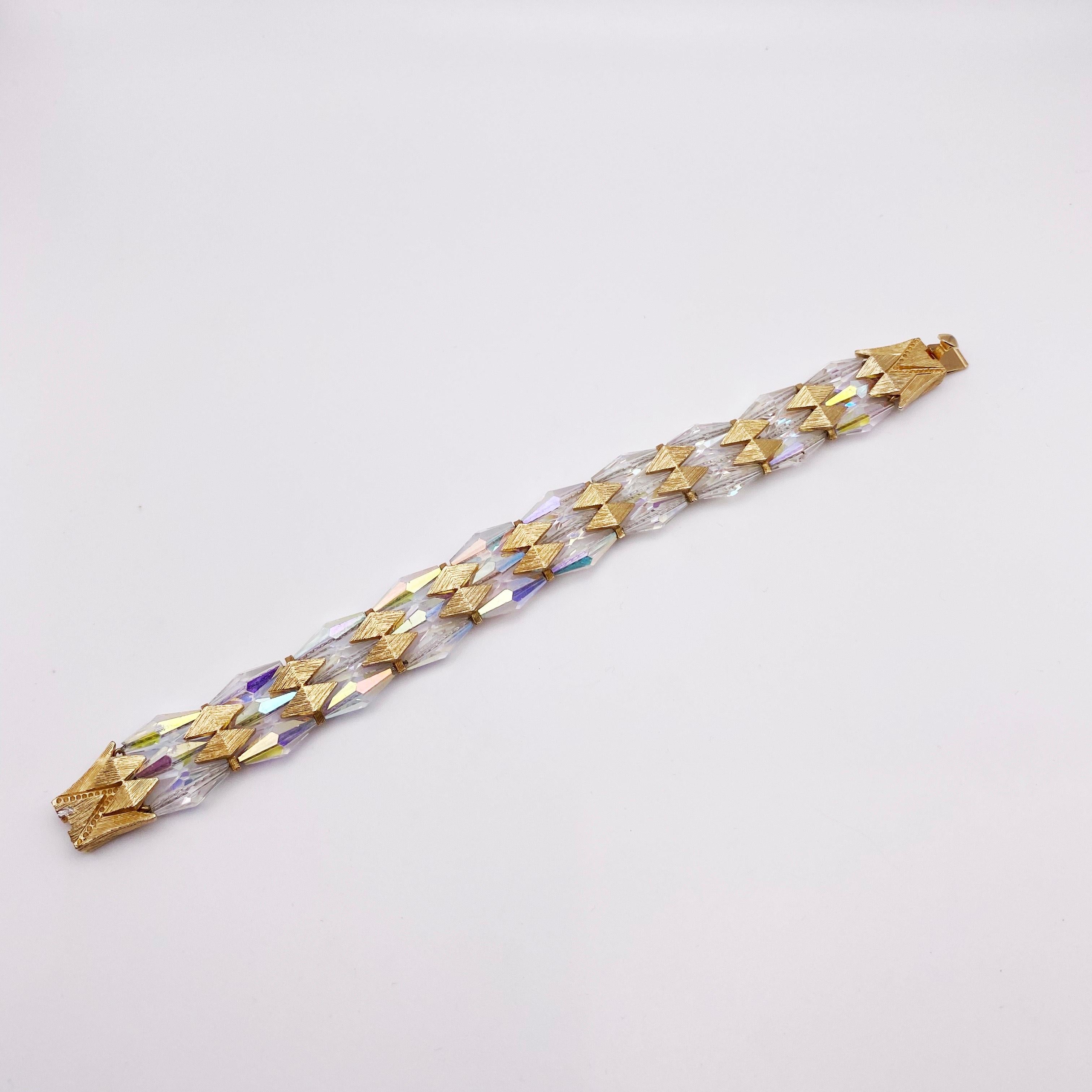 Modernist 1960s Vintage Napier Bracelet 