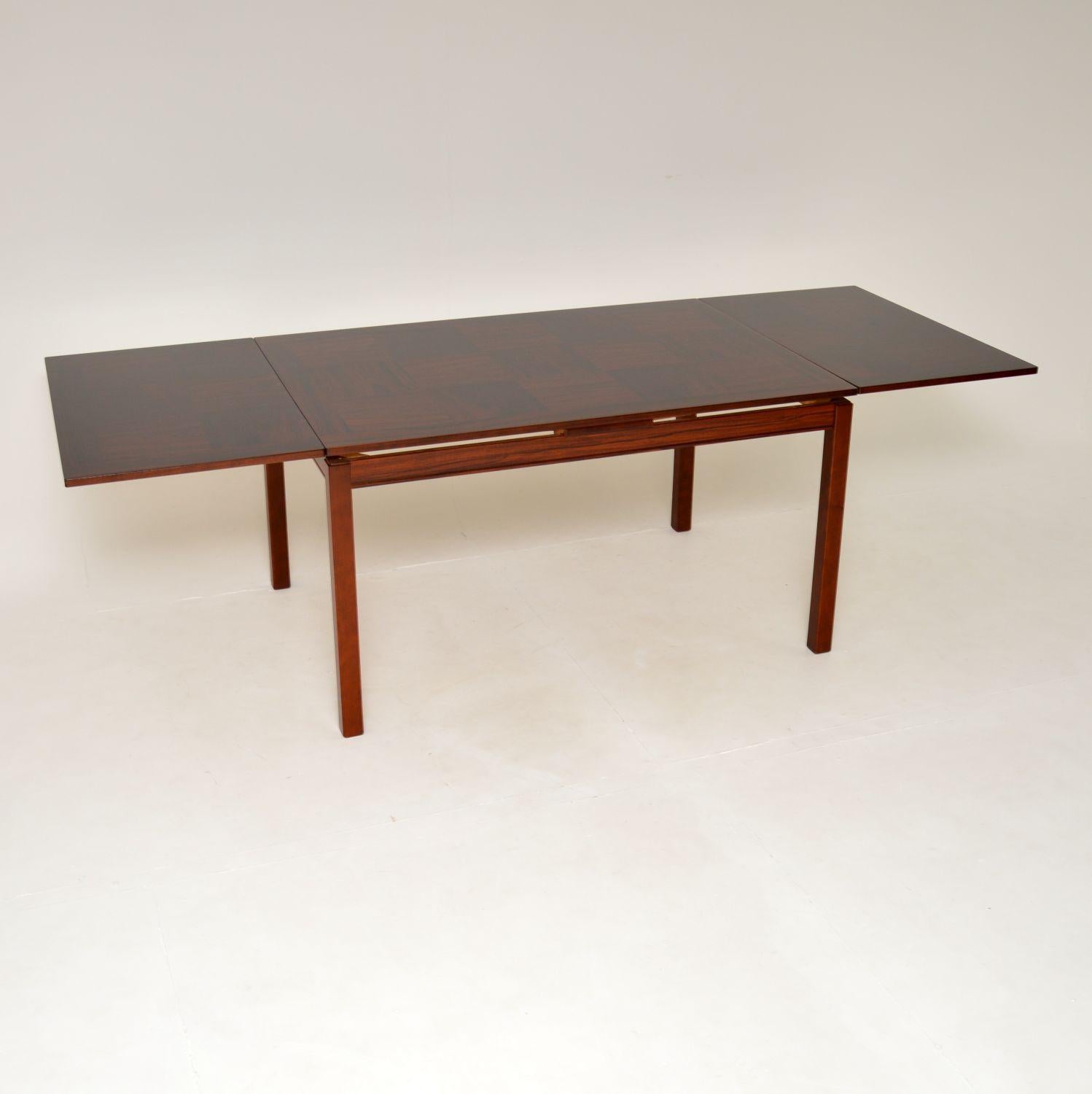 Mid-Century Modern 1960's Vintage Norwegian Dining Table by Heggen