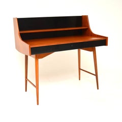 1960's Vintage Norwegian Teak Desk by John Texmon