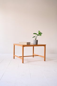 1960er vintage eiche couchtisch