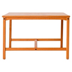 1960s vintage oak coffee table