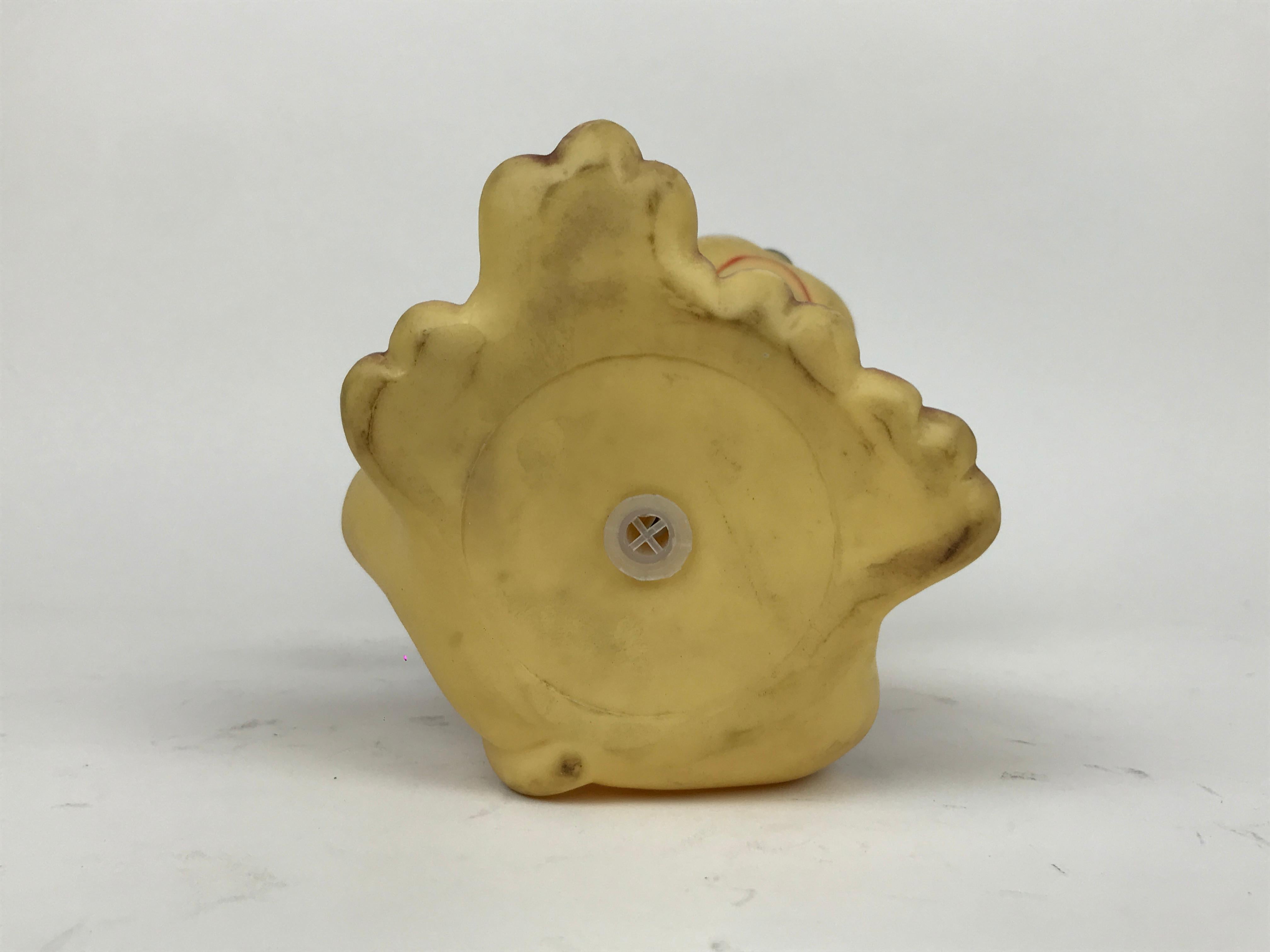 1960s Vintage Original Disney Pluto Rubber Squeak Toy Made in Italy Ledraplastic 2