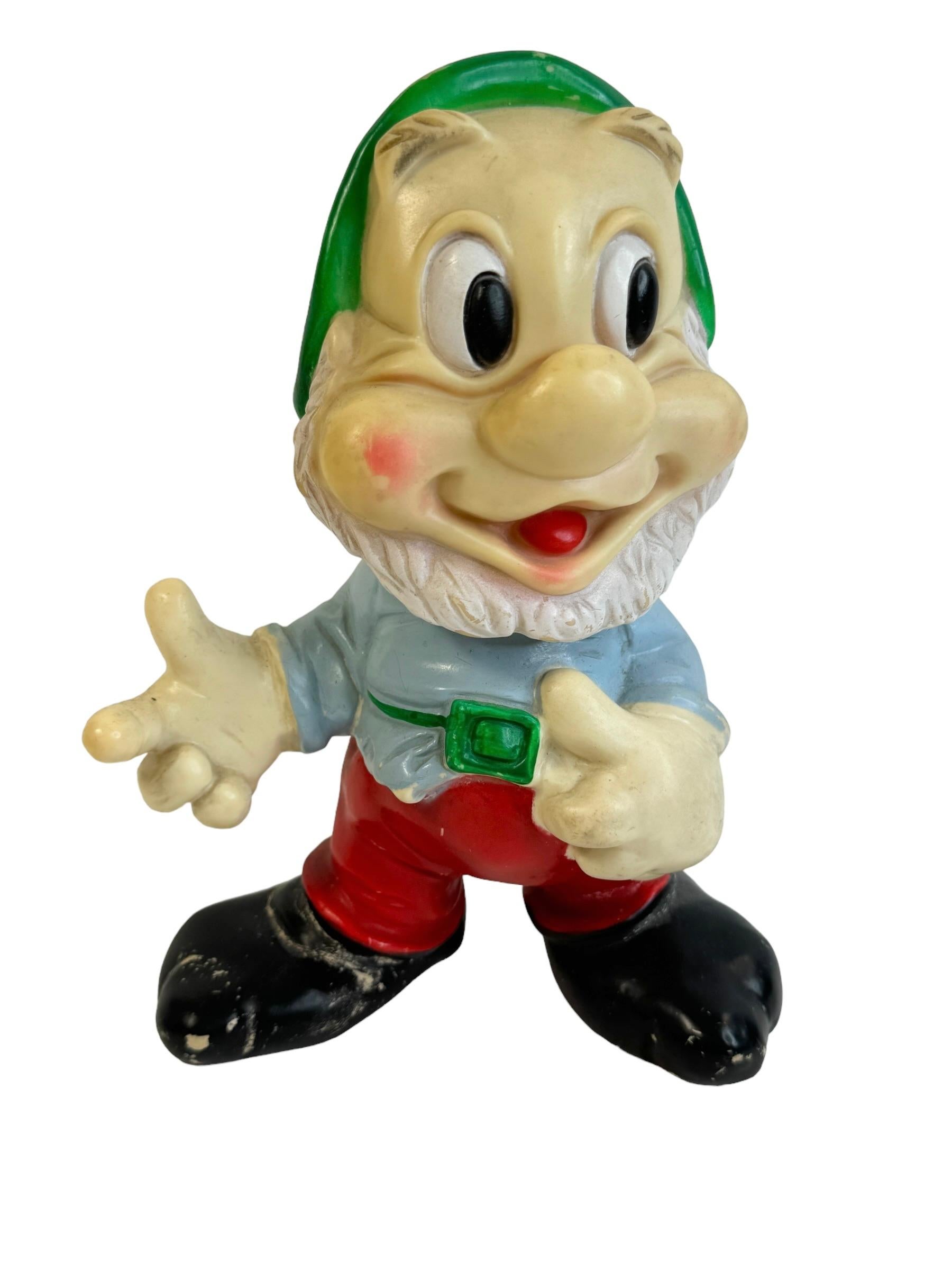 italien Jouet Disney Snow White & Seven Dwarf des années 1960 en vente