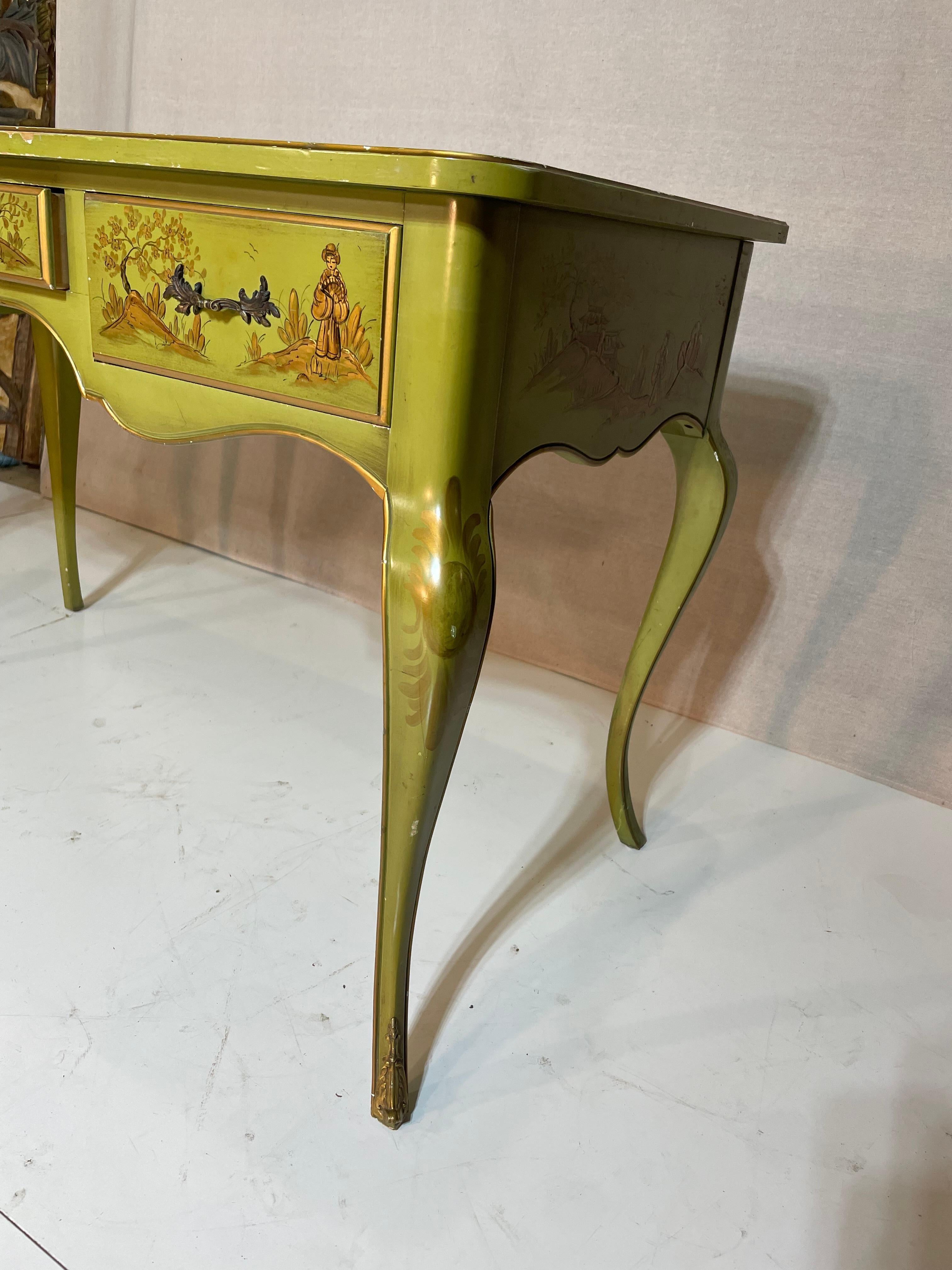 Bureau peint de style italien des années 1960 en vente 7