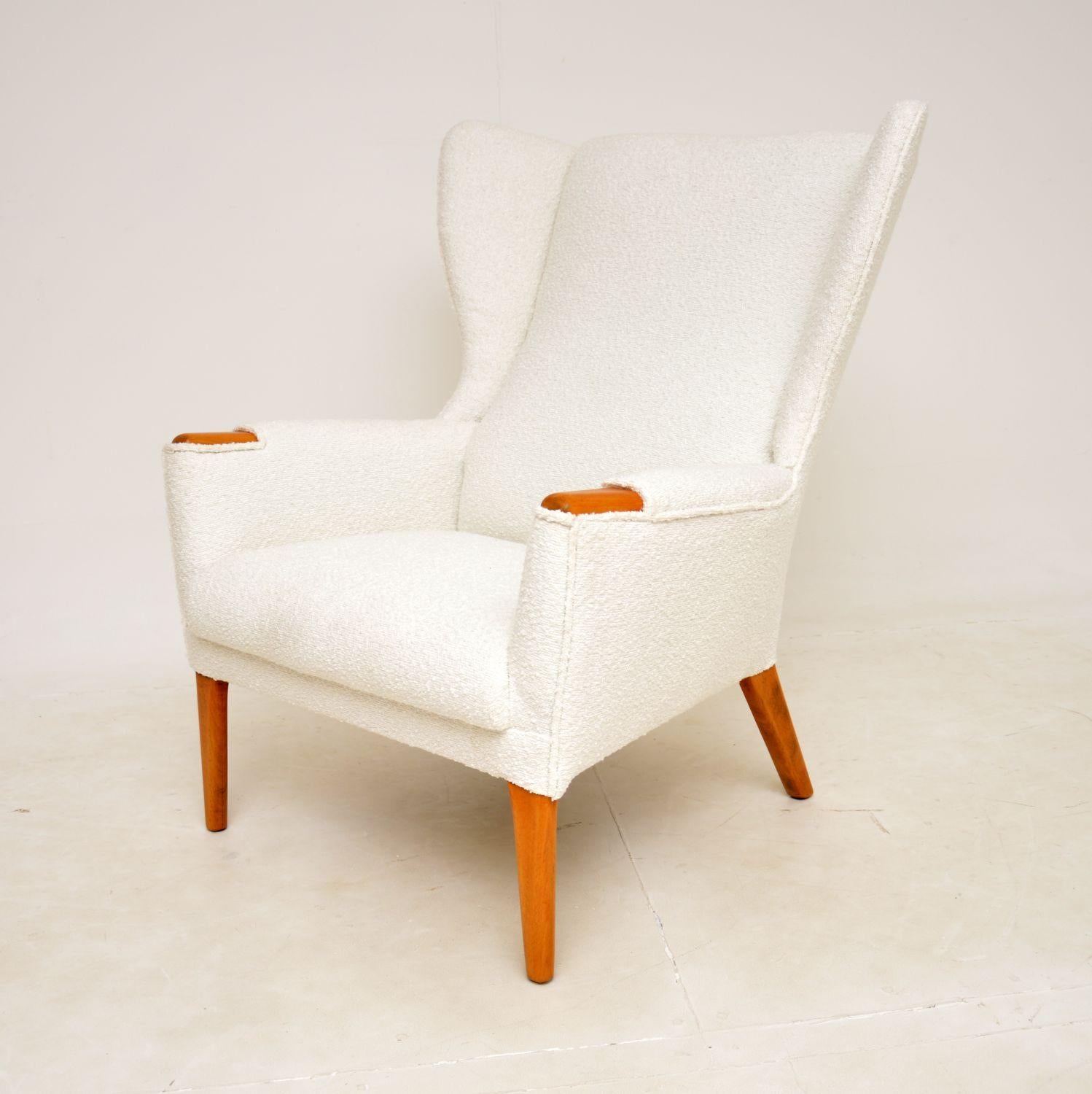 vintage parker knoll wingback chair