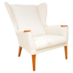 1960s Used Parker Knoll Wing Back Armchair
