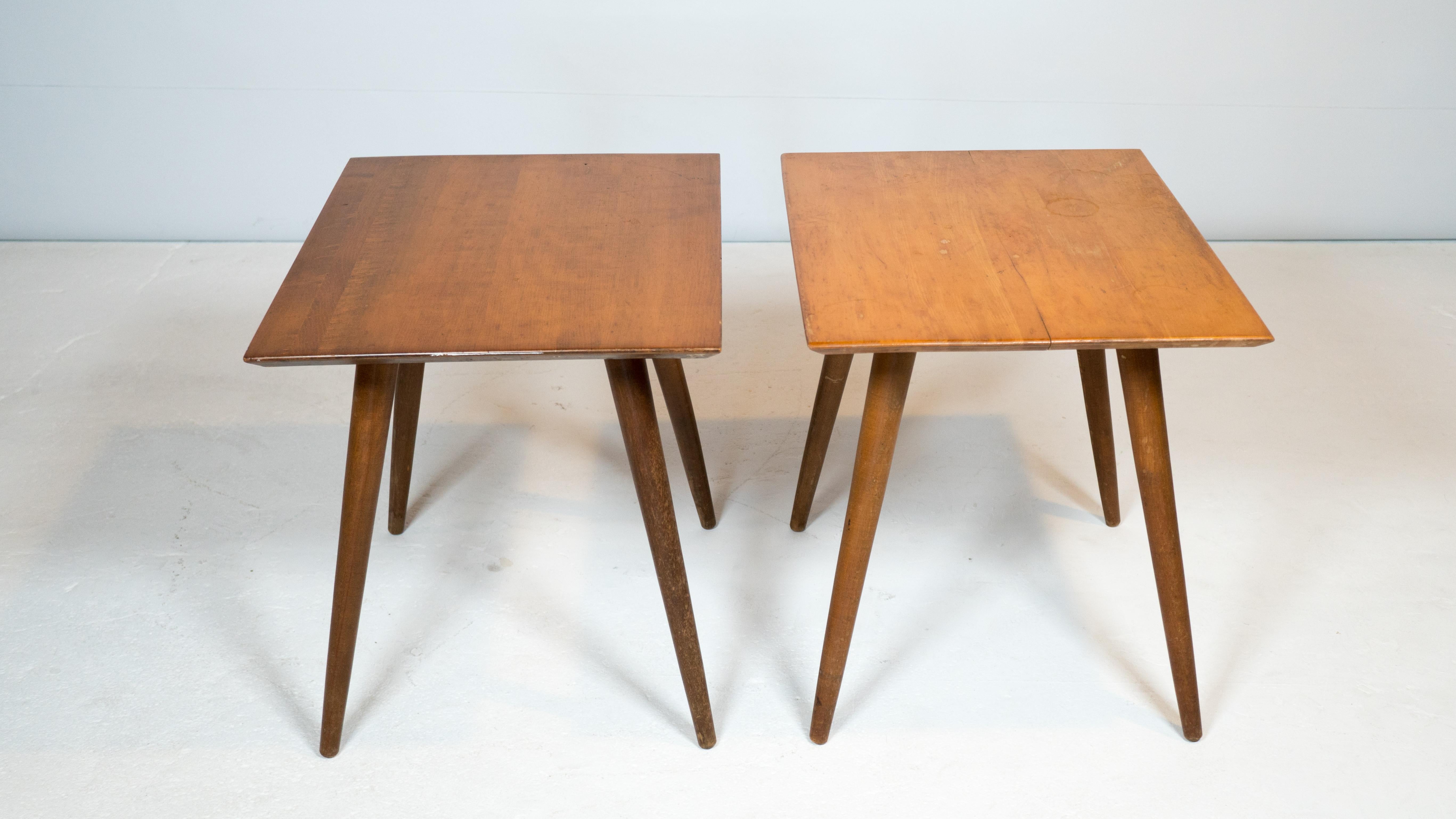Milieu du XXe siècle Paire de tables d'appoint vintage Paul McCobb Planner Group des années 1960 en vente