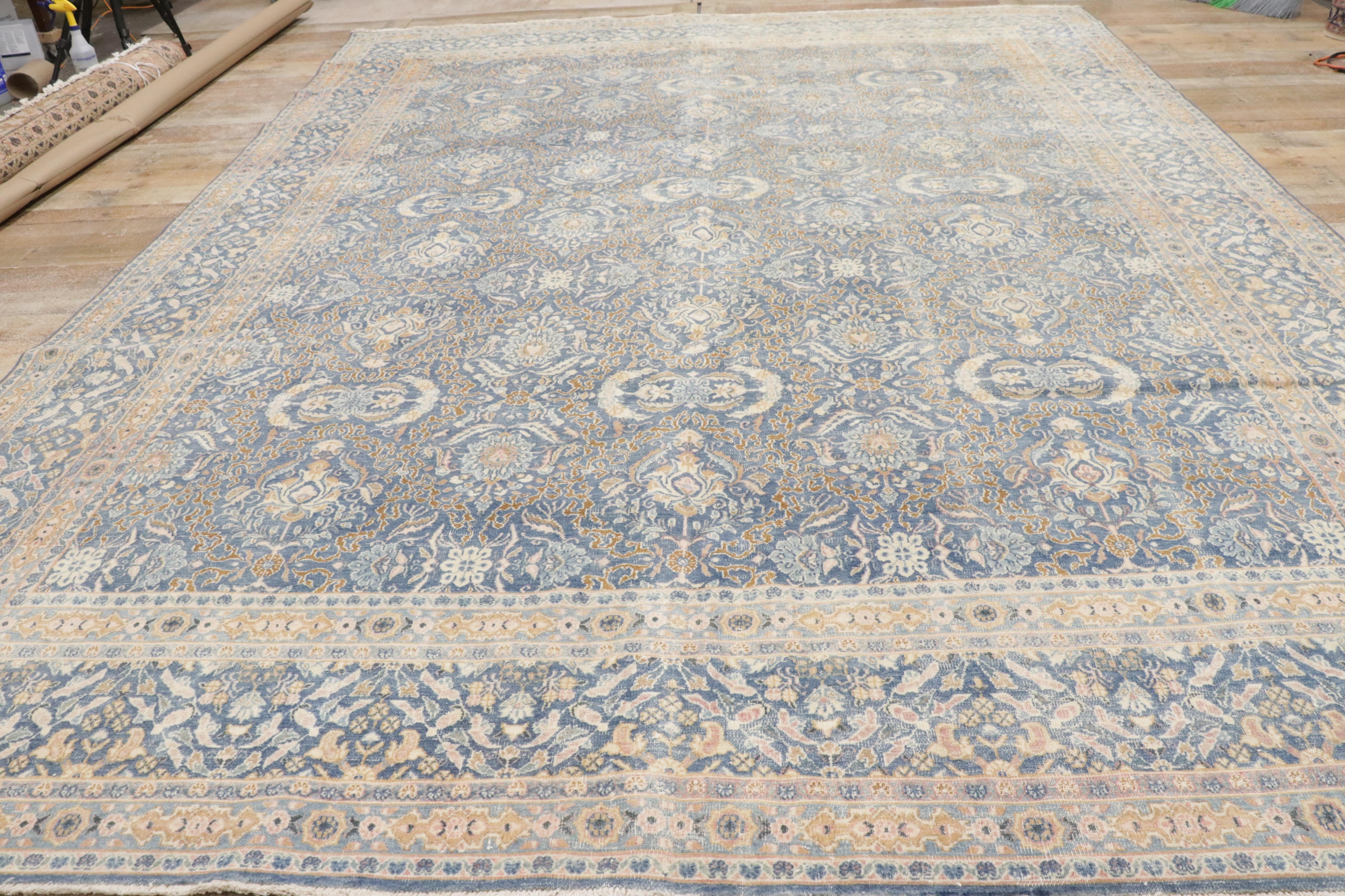 1960's Vintage Persian Mood Carpet mit Modernity Stil im Angebot 4