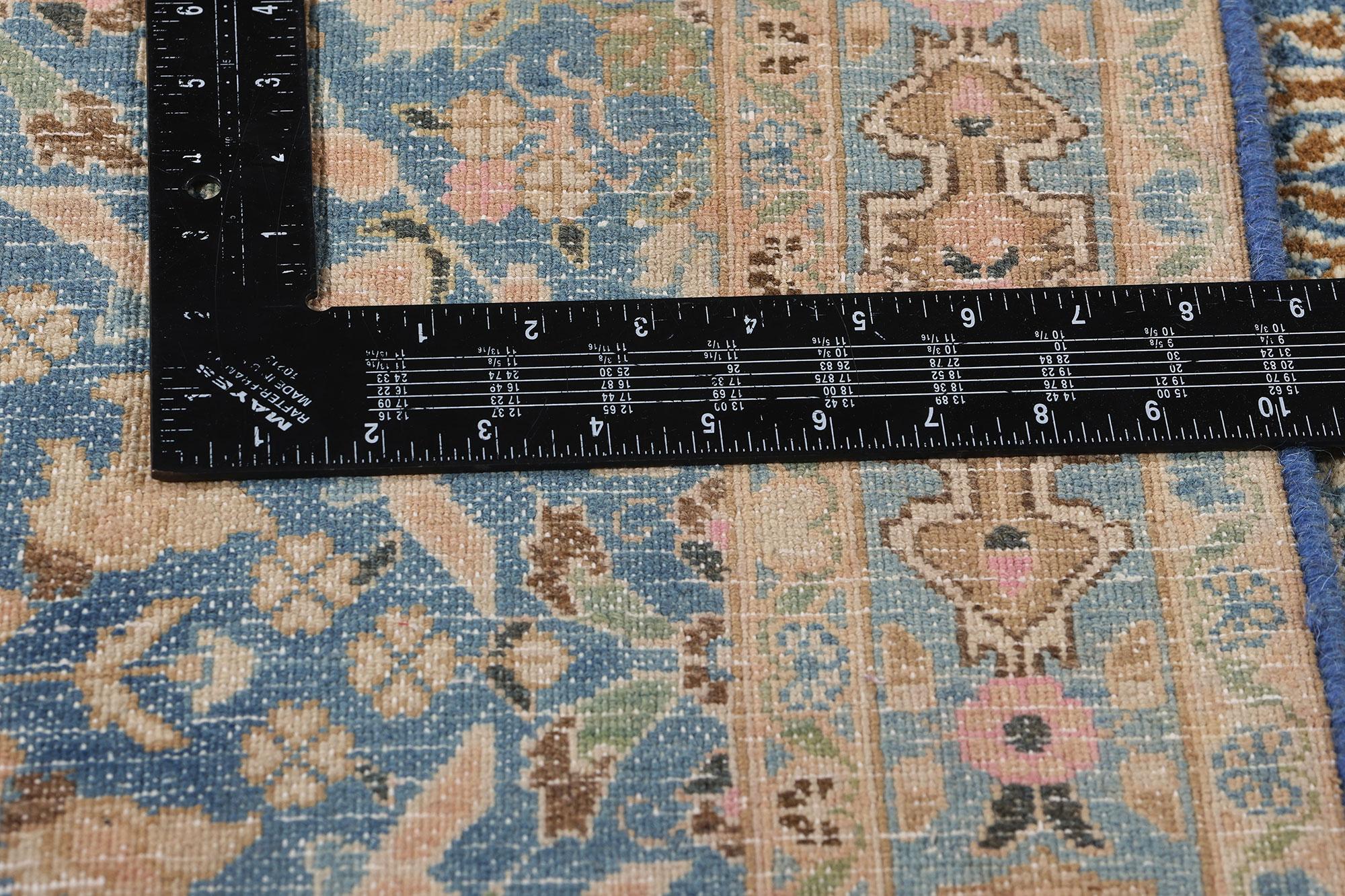 1960's Vintage Persian Mood Carpet mit Modernity Stil (Wolle) im Angebot