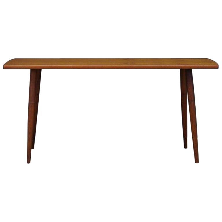 1960s Vintage Retro Brown Coffee Table Teak Danish Design