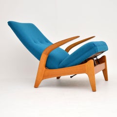 1960s Vintage Rock ‘n’ Rest Armchair by Rastad & Relling