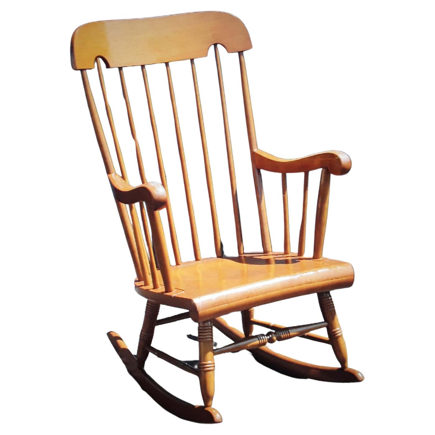 1960's Vintage Rocking Chair For Sale at 1stDibs | vintage rocking ...