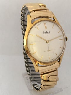 1960s Vintage Rolled Gold Bentima Star Swiss Mechanical Watch