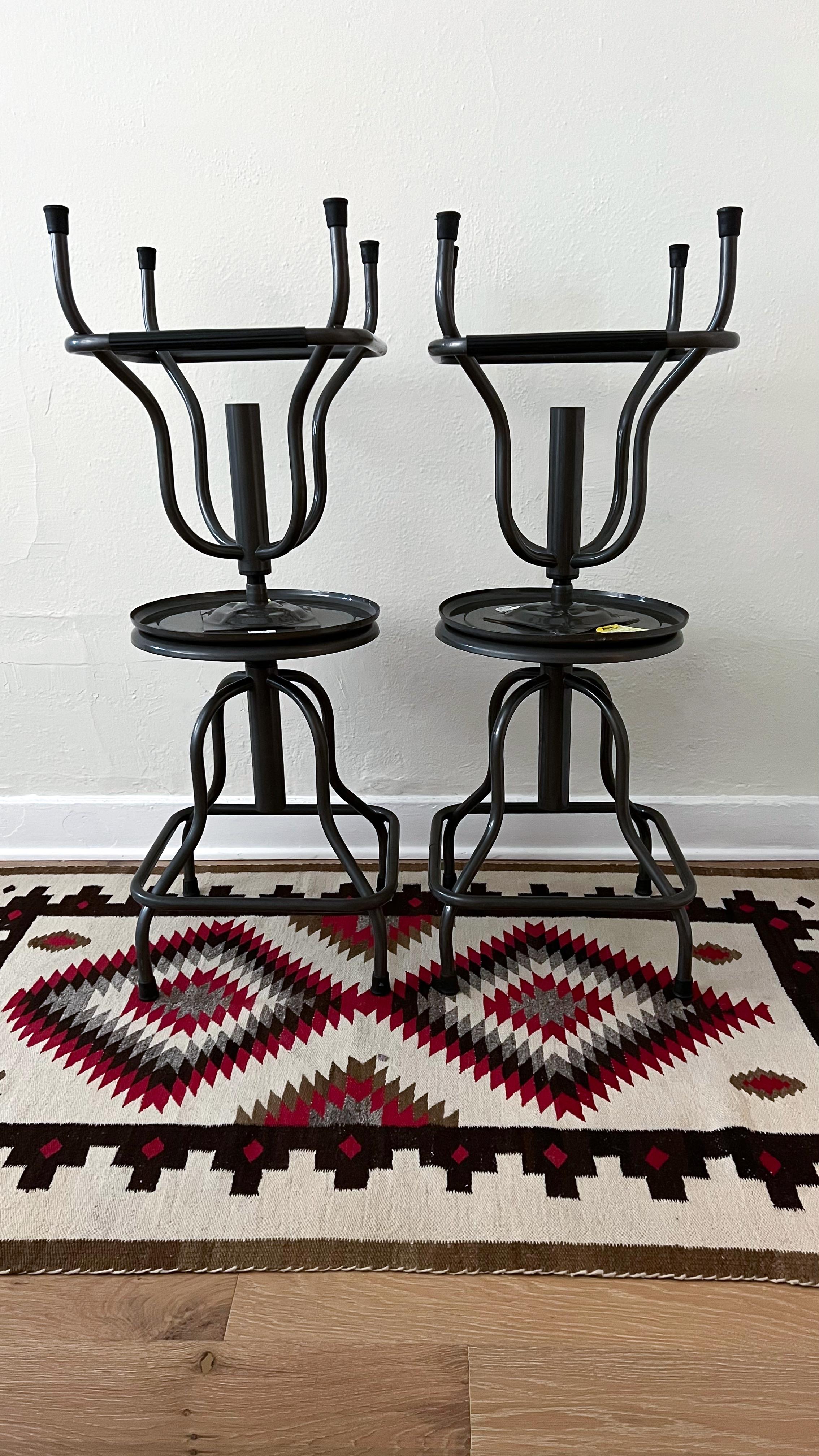 1960s Vintage Safco Diesel Stool In Excellent Condition For Sale In Los Angeles, CA