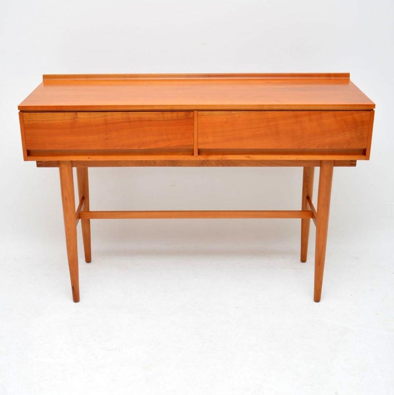 1960 S Vintage Satin Wood Side Table By Beresford Hicks