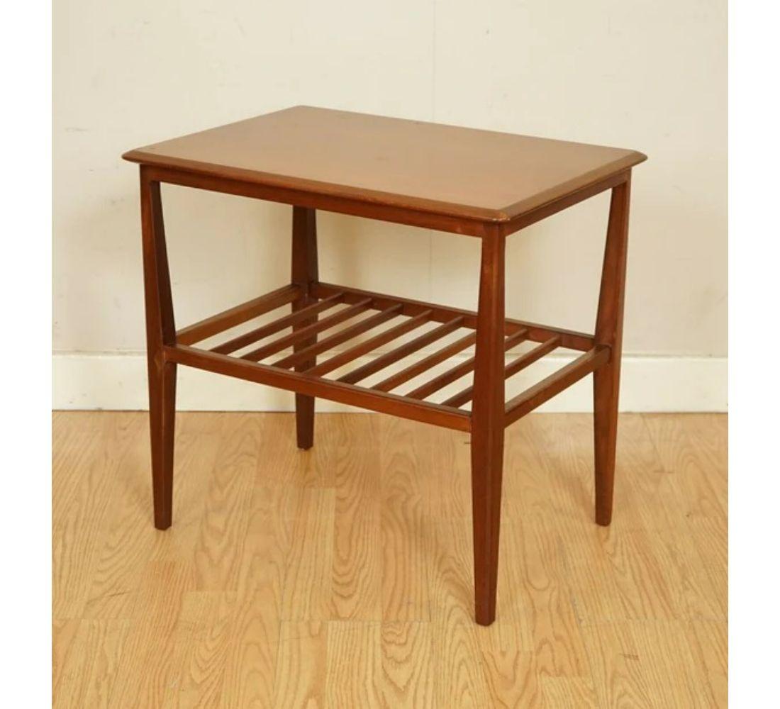 We are delighted to offer for sale this 1960s Vintage Scandinavian Teak Side End Table. 

A very well-made side table. We have lightly restored this by giving it a hand clean all over, hand waxed and hand polishing.

Dimension: W 57 x D 41 x H