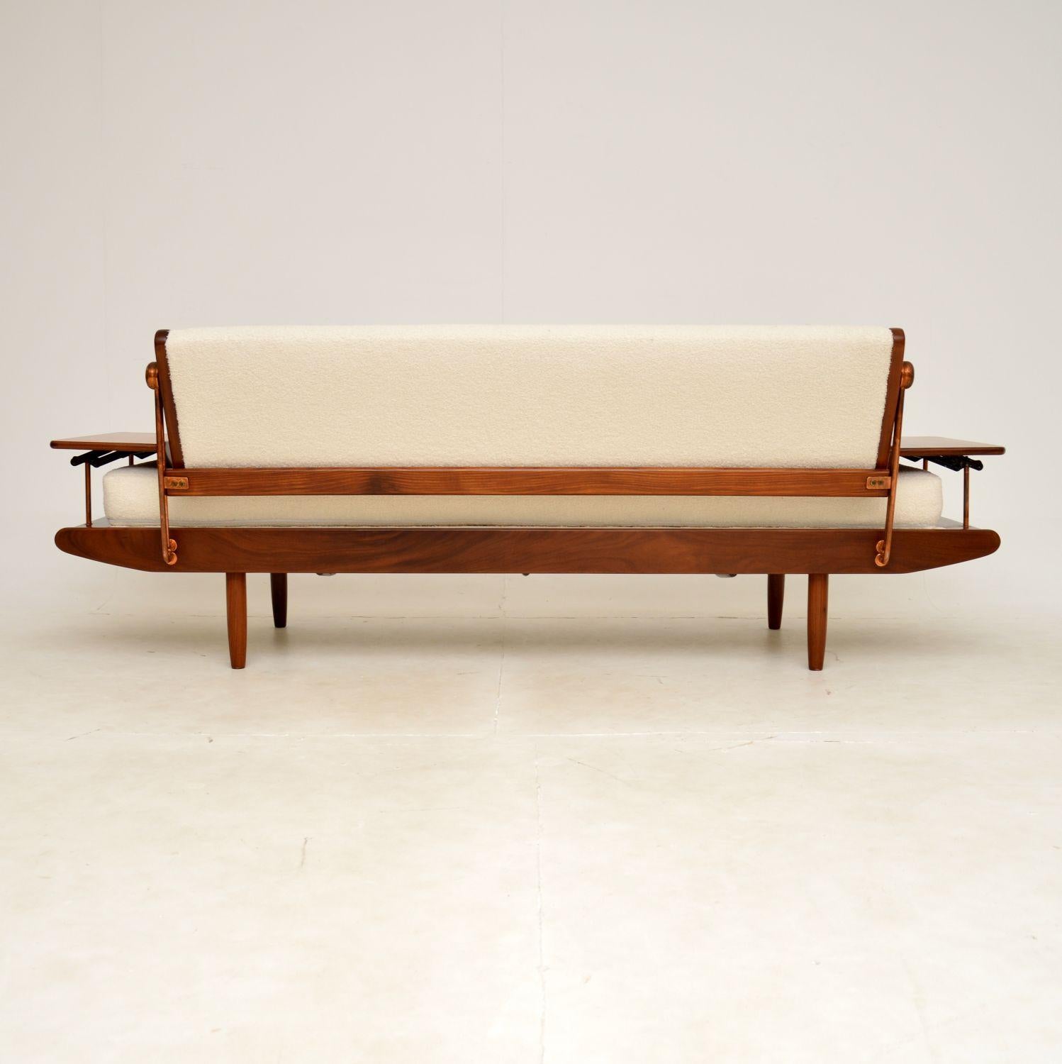 Bouclé 1960's Vintage Sofa Bed by Toothill For Sale