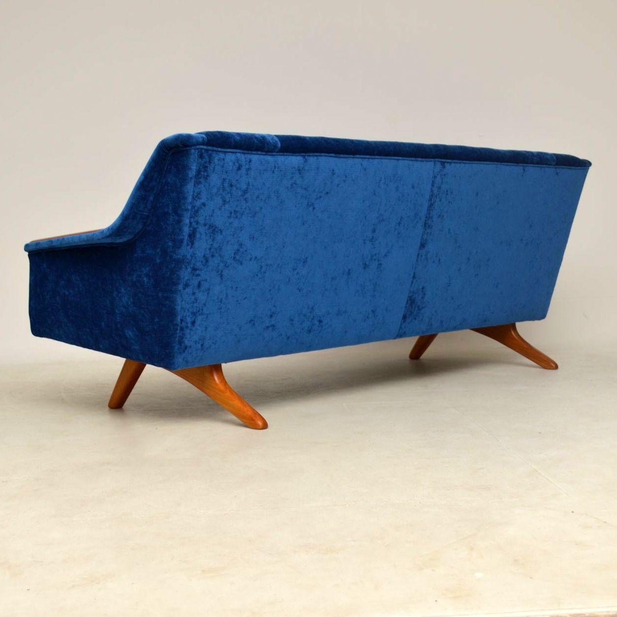 Mid-20th Century 1960s Vintage Sofa by Illum Wikkelso for Westnofa