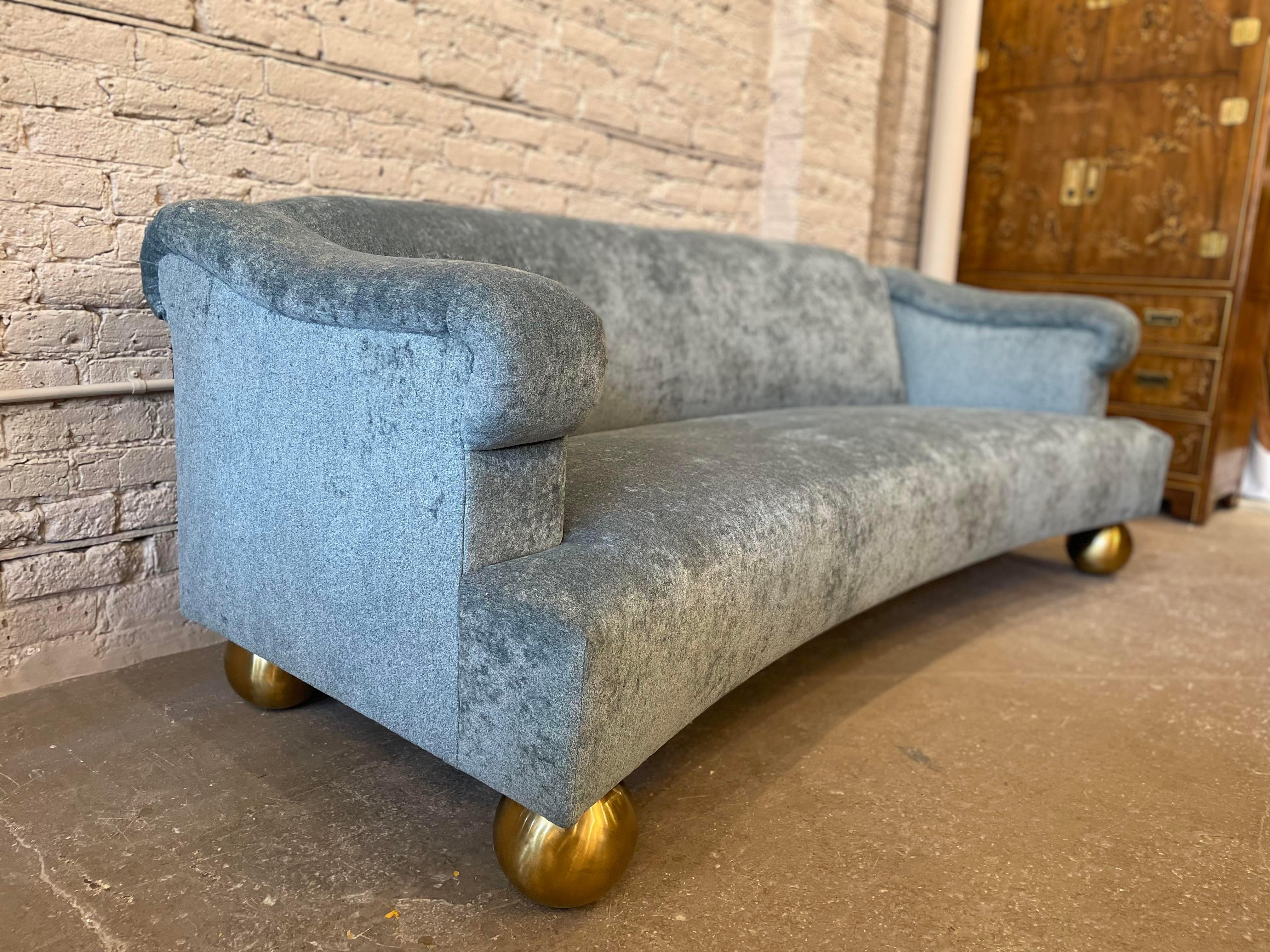 1960s Vintage Sofa Redone For Sale 5