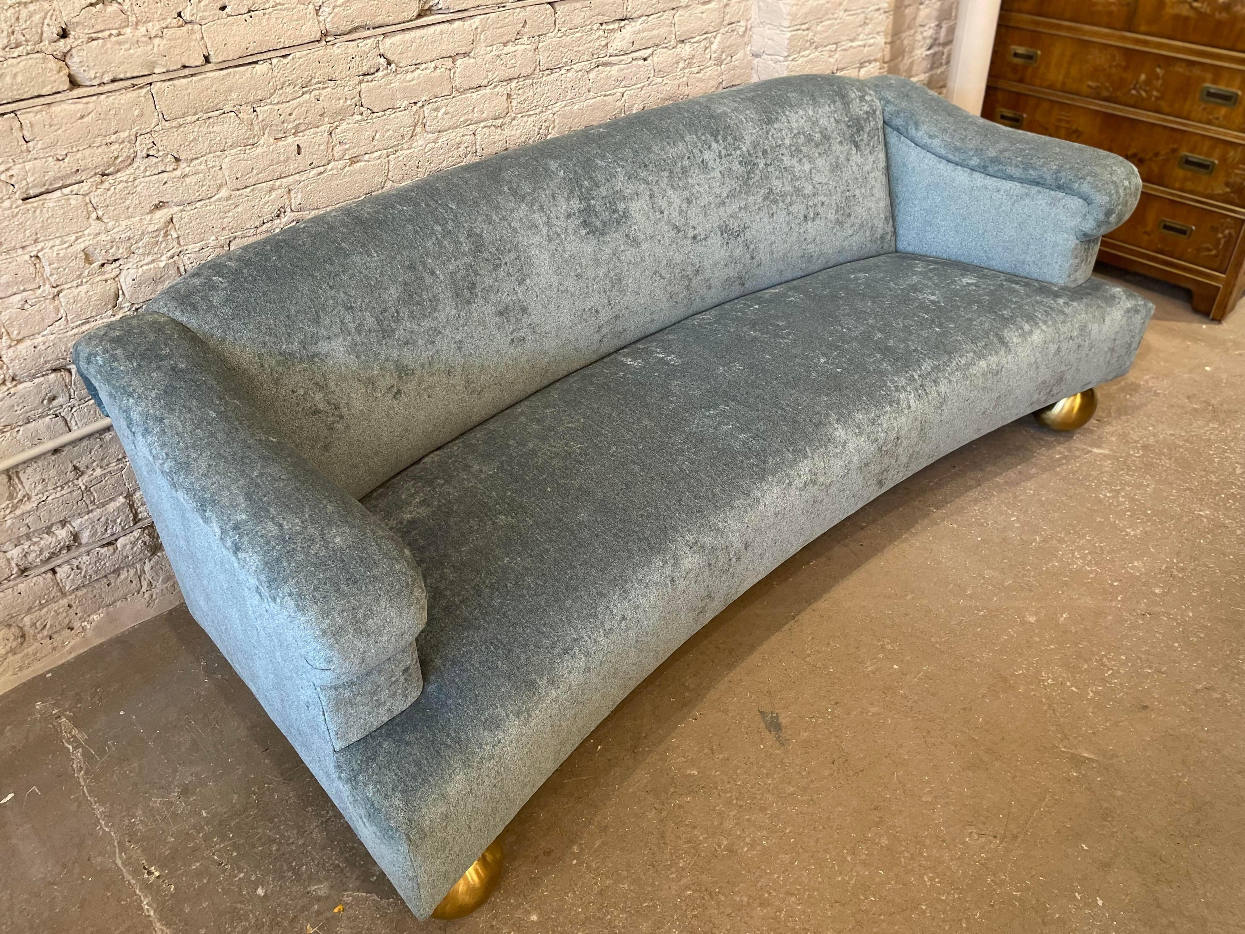 American 1960s Vintage Sofa Redone For Sale