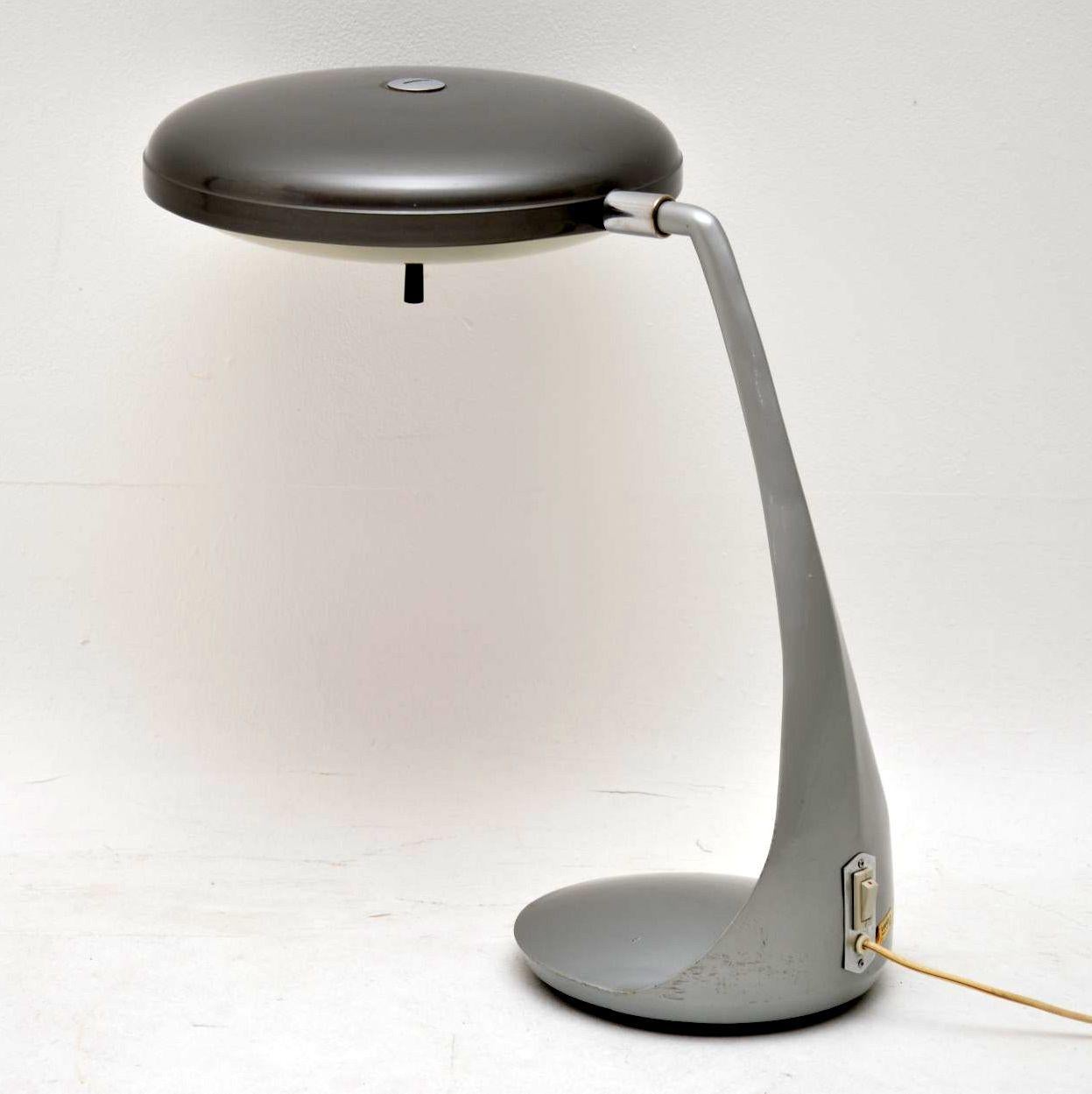 Metal 1960s Vintage Spanish Desk Lamp by Lupela
