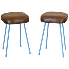 Retro Stools, Set of Two, Italy 1960s