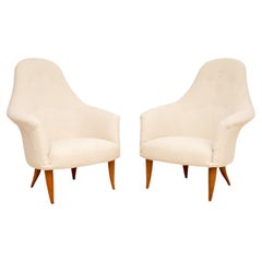 Sillones suecos vintage de los años 60 por Kerstin Horlin Holmquist