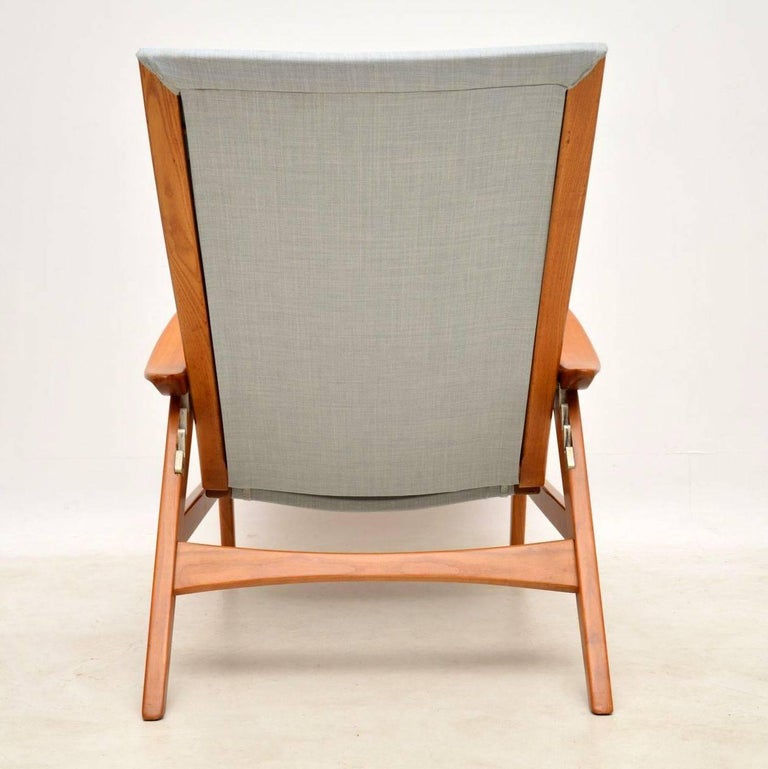1960s Vintage Swedish Reclining Armchair at 1stDibs