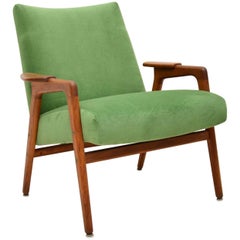 1960s Vintage Swedish Teak Armchair by Yngve Ekstrom 1960s Vintage Swedish Teak Armchair by Yngve Ekstrom