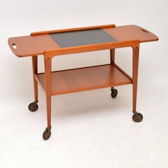 1960er Jahre Schwedischer Getränkewagen aus Teakholz von Yngve Ekstrom