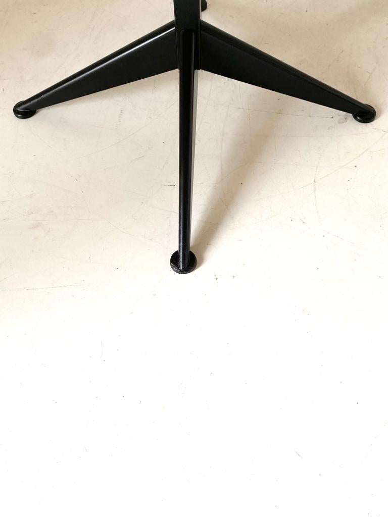 1960s vintage swivel velvet desk chair 7