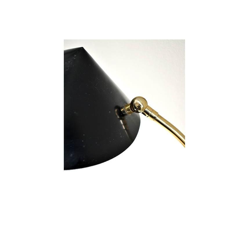 italien Lampe de bureau vintage des années 1960