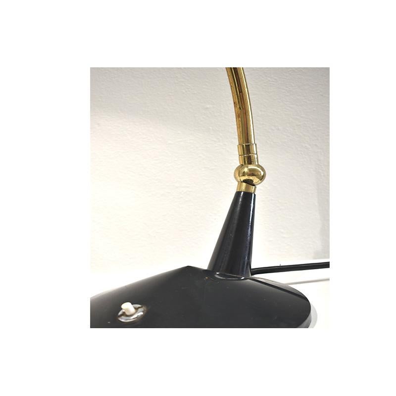 Milieu du XXe siècle Lampe de bureau vintage des années 1960