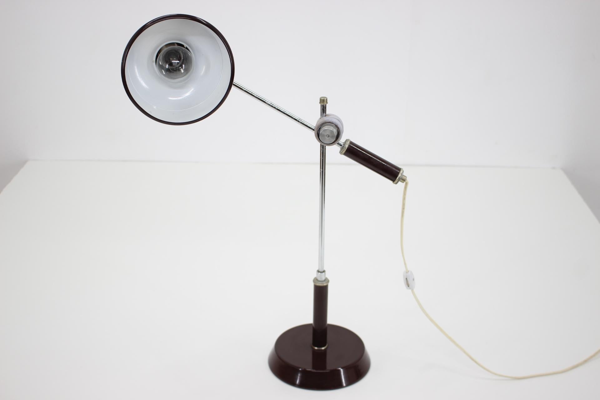 Industrial 1960s Vintage Table Lamp, Germany