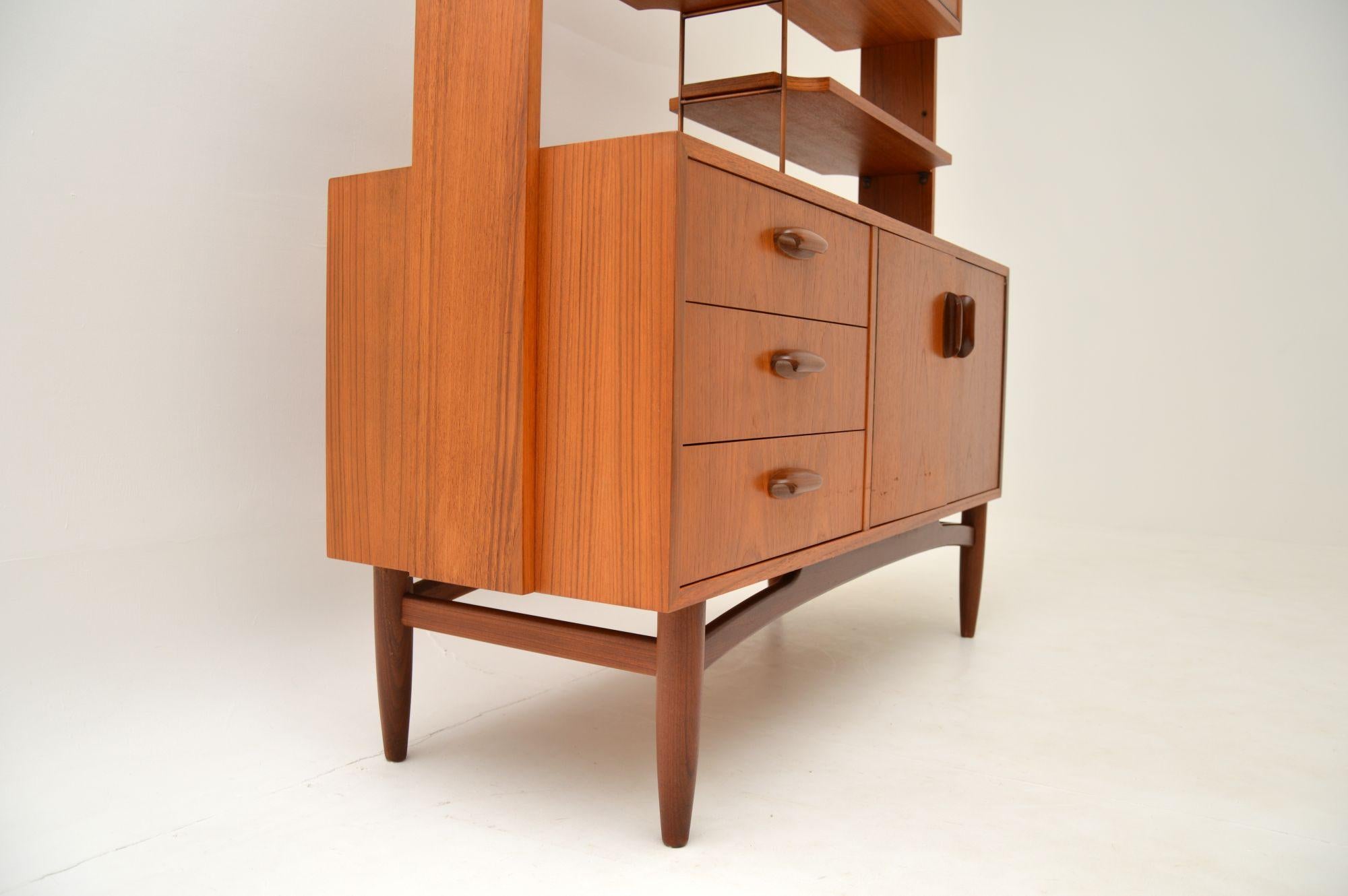 1960s Vintage Teak Bookcase or Room Divider by G- Plan 1
