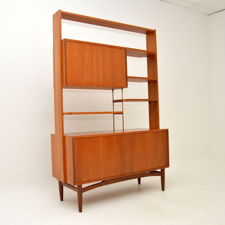 1960s Vintage Teak Bookcase Or Room, G Plan Bookcase Teak