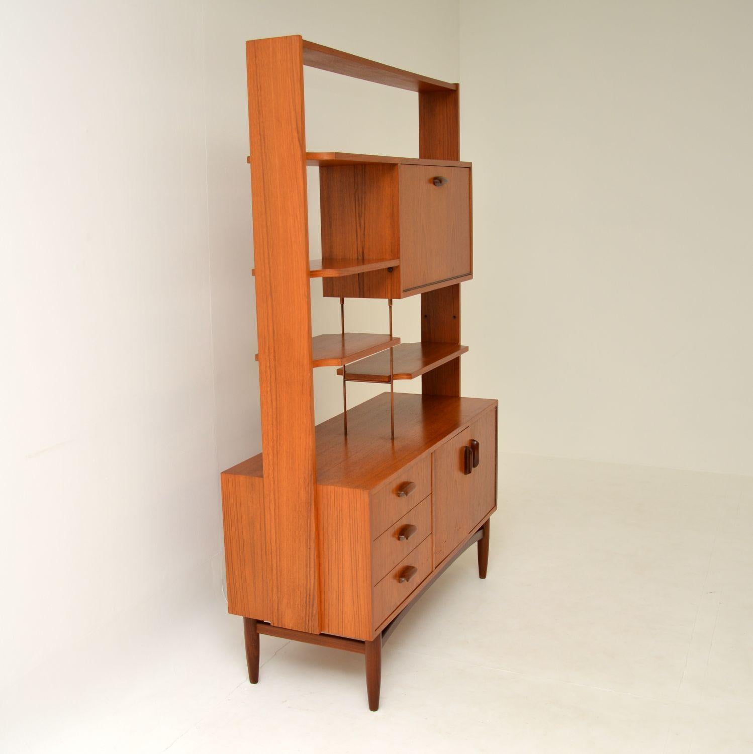 20th Century 1960s Vintage Teak Bookcase or Room Divider by G- Plan
