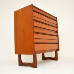 1960s Vintage Teak Chest of Drawers by William Lawrence