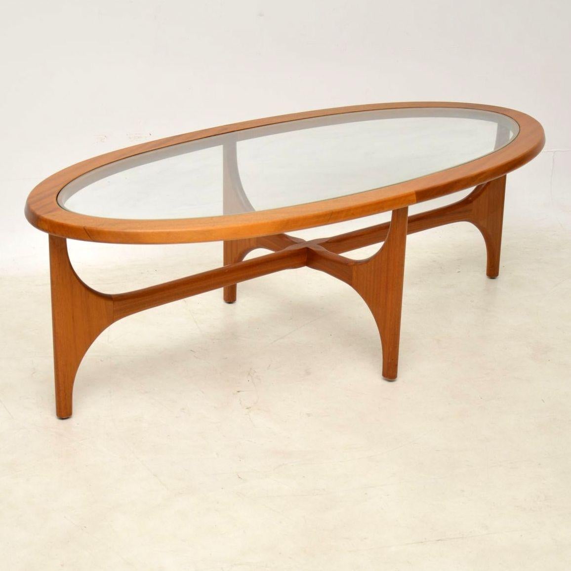 English 1960s Vintage Teak Coffee Table by Stonehill