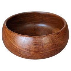 1960s Vintage Teak Decorative Bowl