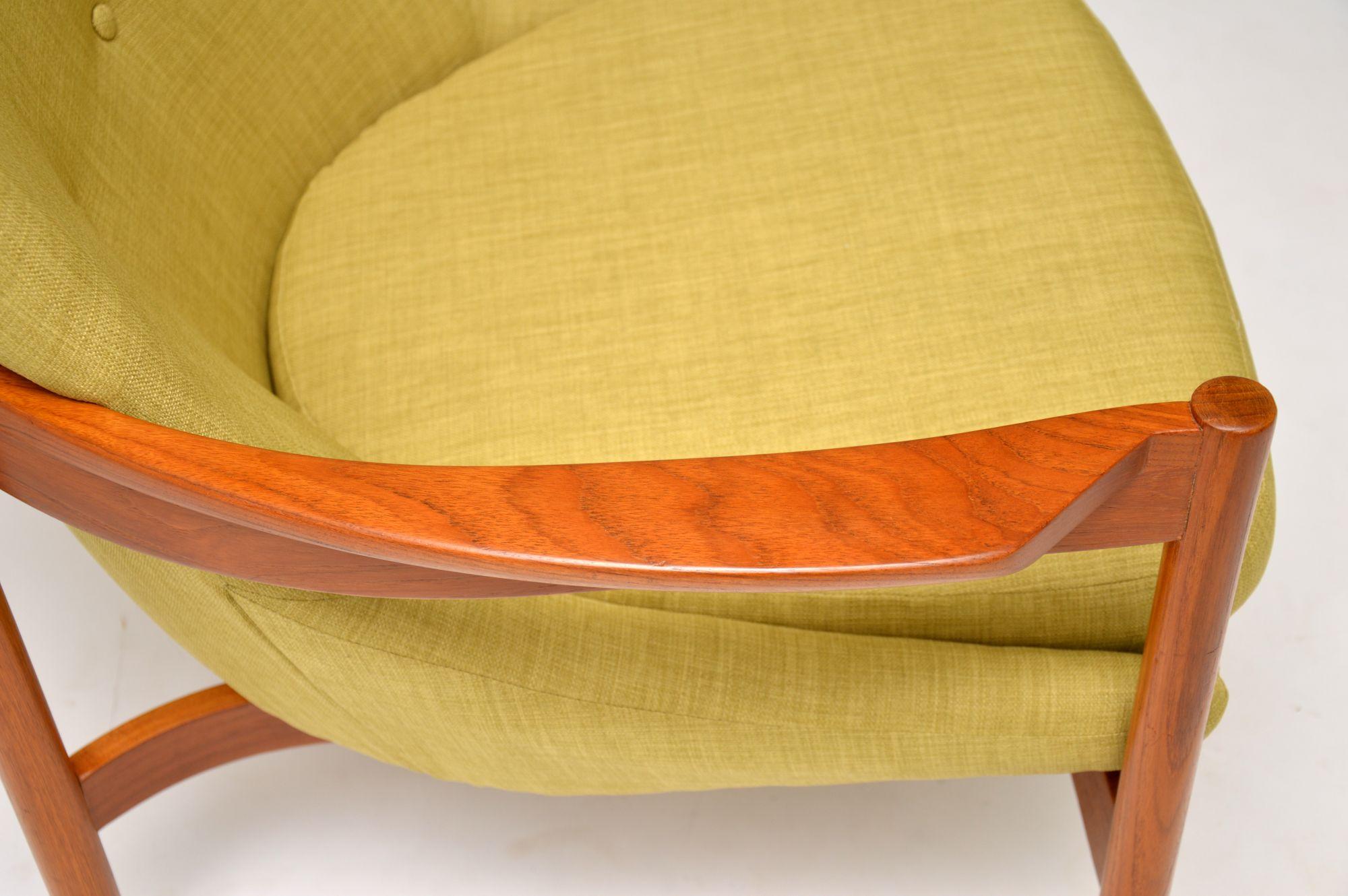 Mid-20th Century 1960s Vintage Teak ‘Delta’ Armchair by Guy Rogers