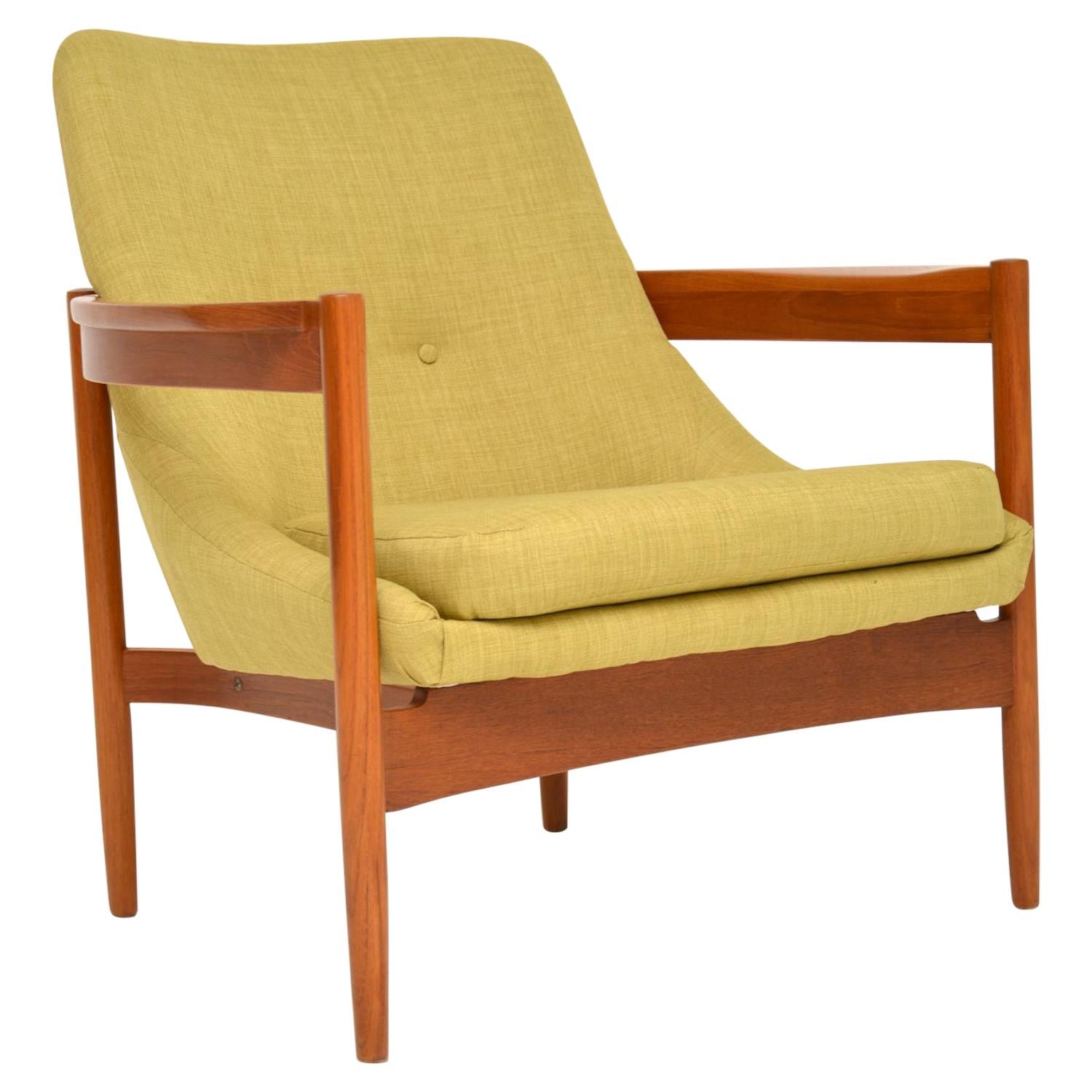 1960s Vintage Teak ‘Delta’ Armchair by Guy Rogers