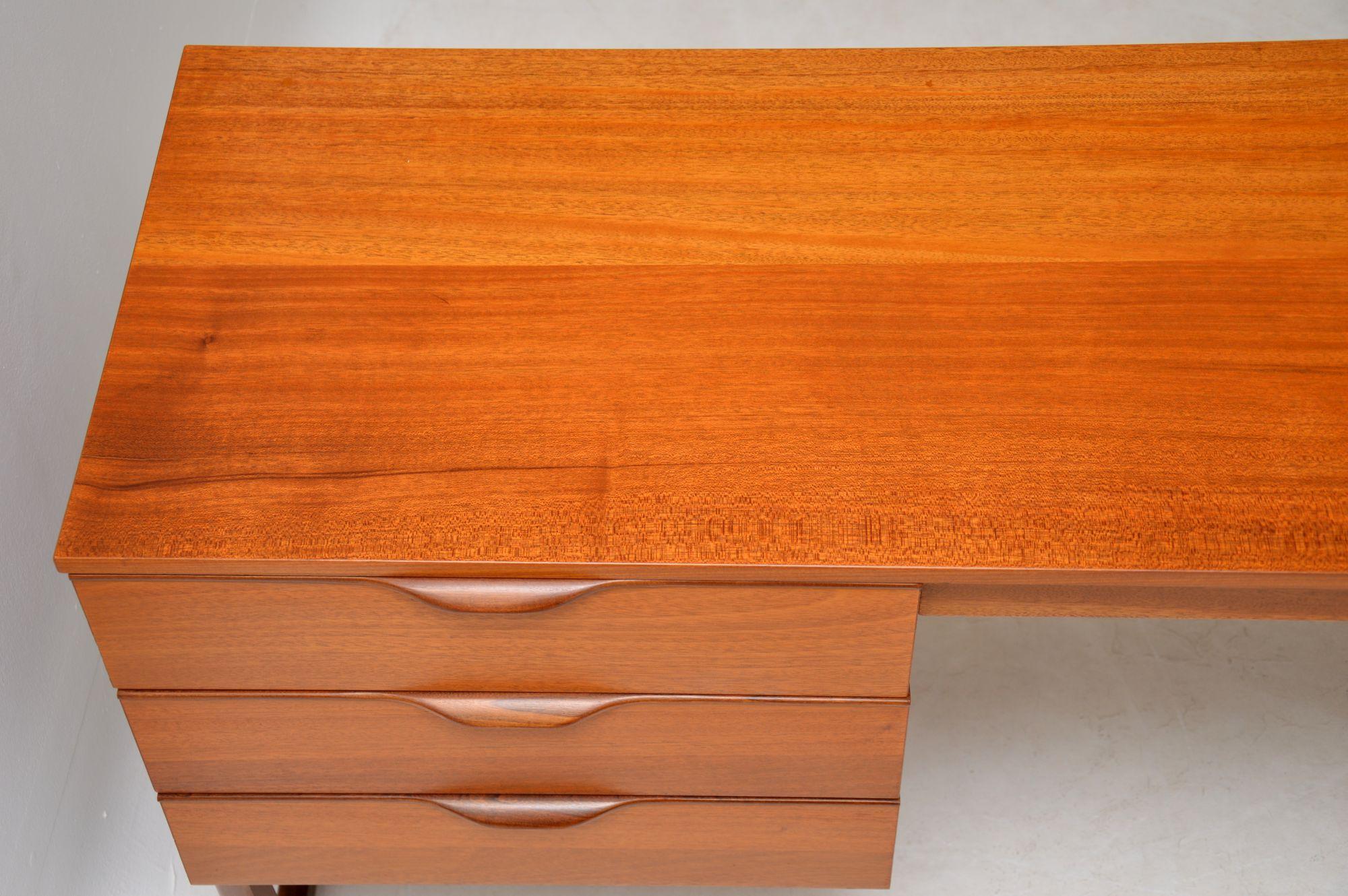 1960s Vintage Teak Desk 1