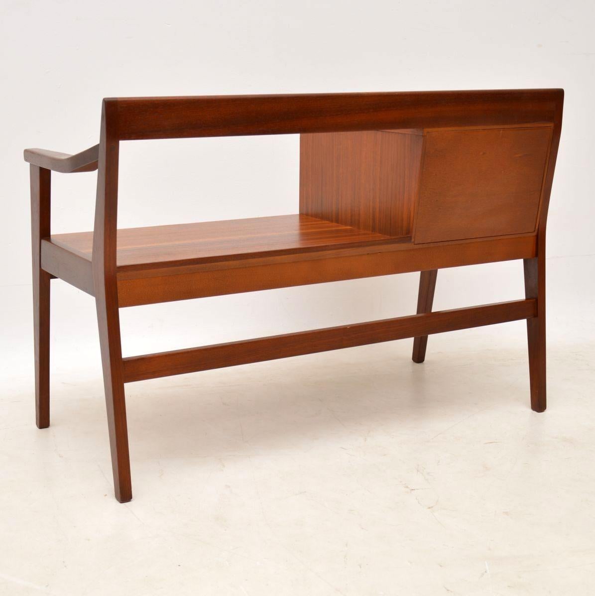 1960 telephone table with seat