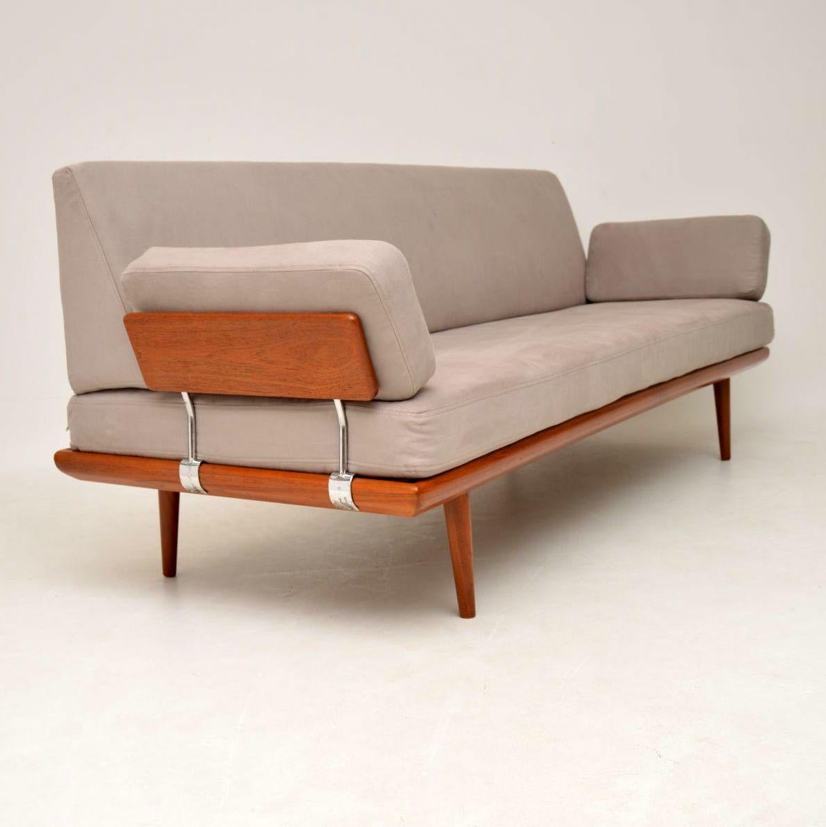 Mid-Century Modern 1960s Vintage Teak Sofa / Daybed by Peter Hvidt & Orla Molgaard Nielsen