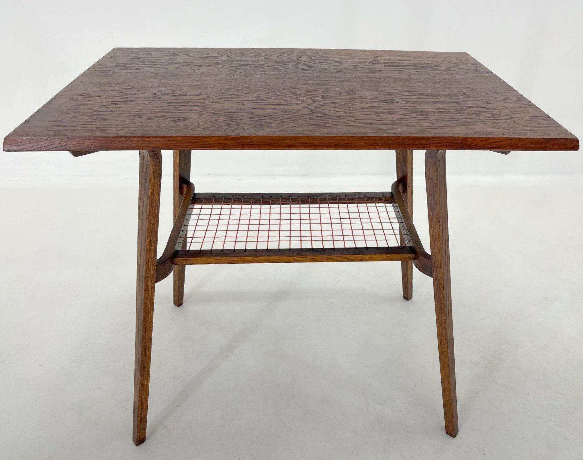 Mid-Century Modern 1960's Vintage TV Table from Czechoslovakia For Sale